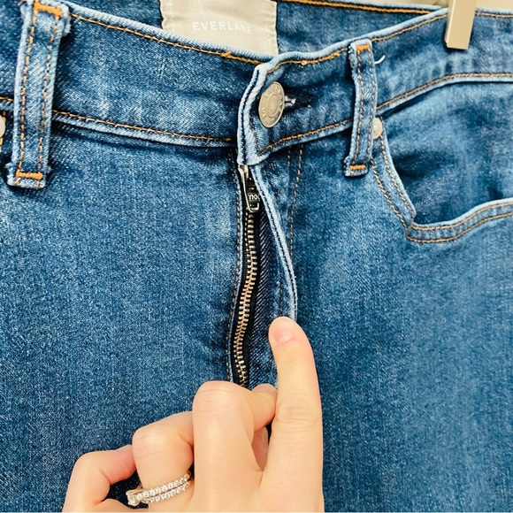 Everlane High Rise Denim Jeans Blue Sz 29 - Picture 4 of 13